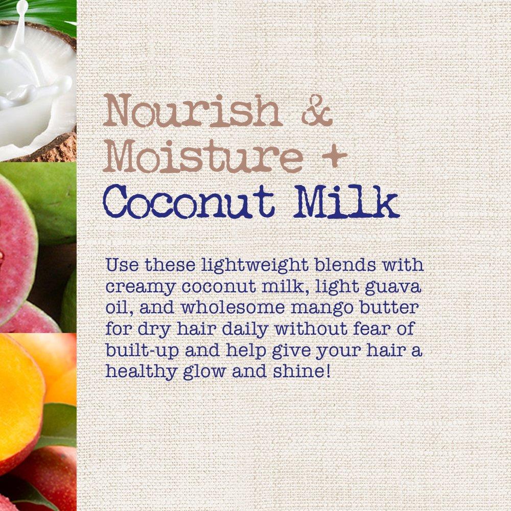 image:imageOGX Nourish amp Moisture Coconut Milk Weightless Oil Mist LeaveIn Spray Treatment to Help Defrizz Hydrate amp Replenish Curly Hair Vegan Silicone amp ParabenFree 42 fl oz