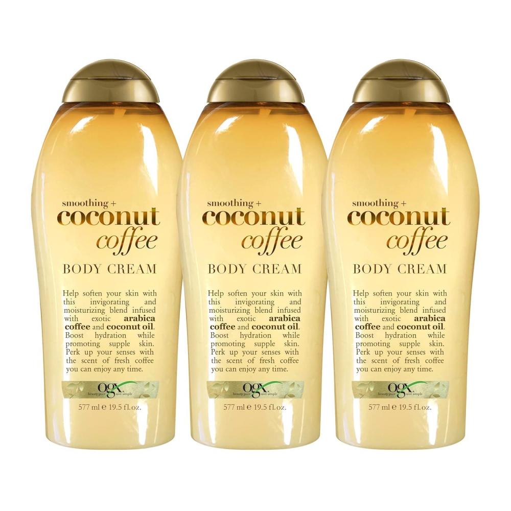image:imageOGX Smoothing Coconut Coffee Body Cream 195 Ounce pack of 3
