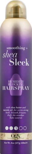 image:imageOGX Smoothing Shea Sleek Humidity Blocking Hairspray 8 Ounce Purple8 Ounce Pack of 1